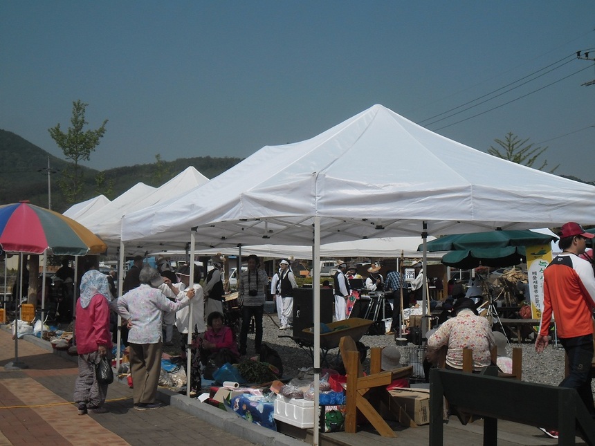 지난해 5월 의좋은 형제 장터 사진